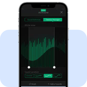 Interton Sound App: Funktion Hörprogramme