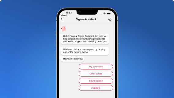 Signia App - Digitaler Assistent