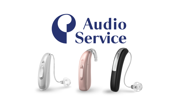 Hinter-dem-Ohr-Hörgeräte von Audio Service online kaufen