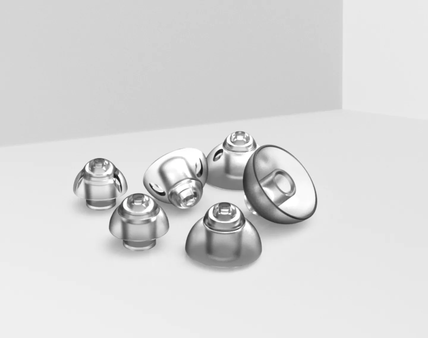 Domes/ Schirmchen für Hörgeräte