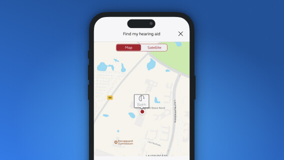 ReSound App Hörgeräte-Finder